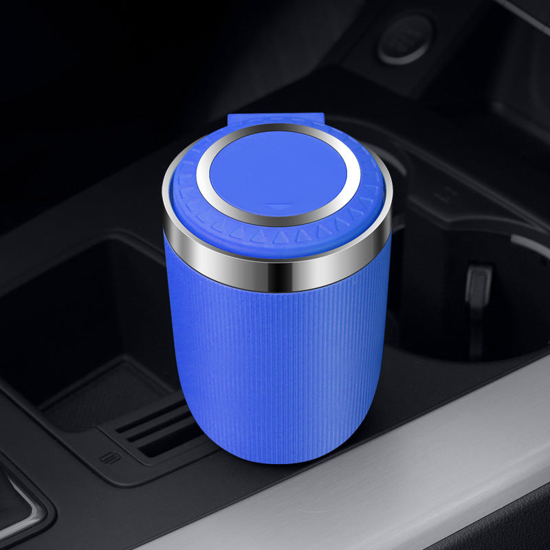 Car Ashtray With Cover For Home And Car With LED Light