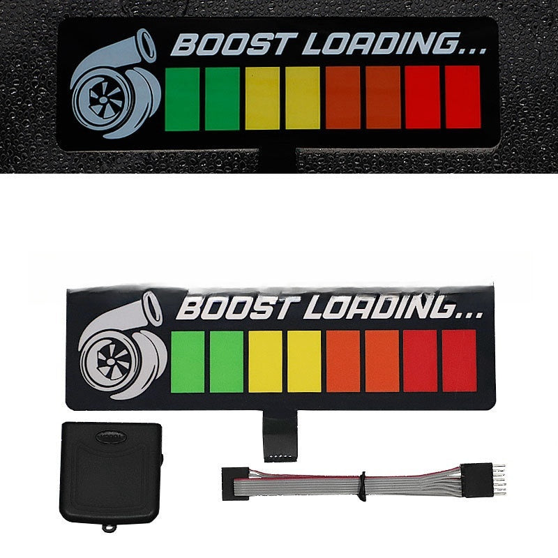 Led Luminous Stickers Wanted Five-star El Cold Light Film Car Stickers Car Window Windshield Lighting Decoration