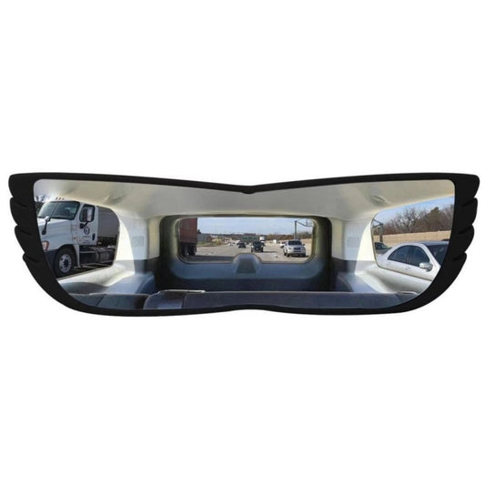 WideVision Rearview Mirror – HD Wide Angle, Anti-Glare Street Look