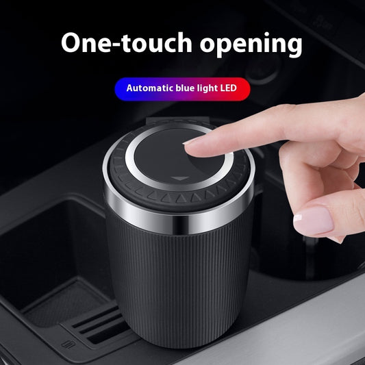 Car Ashtray With Cover For Home And Car With LED Light